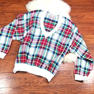 Y2K ELISABETH Liz Claiborne Cotton Knit Grandpa Cotton Knit Sweater